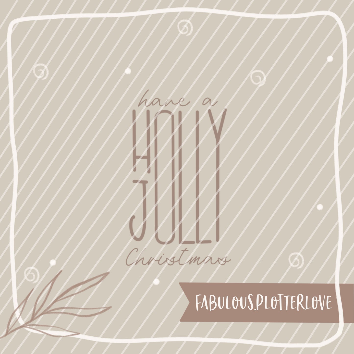 Sublimations-Datei HollyJolly