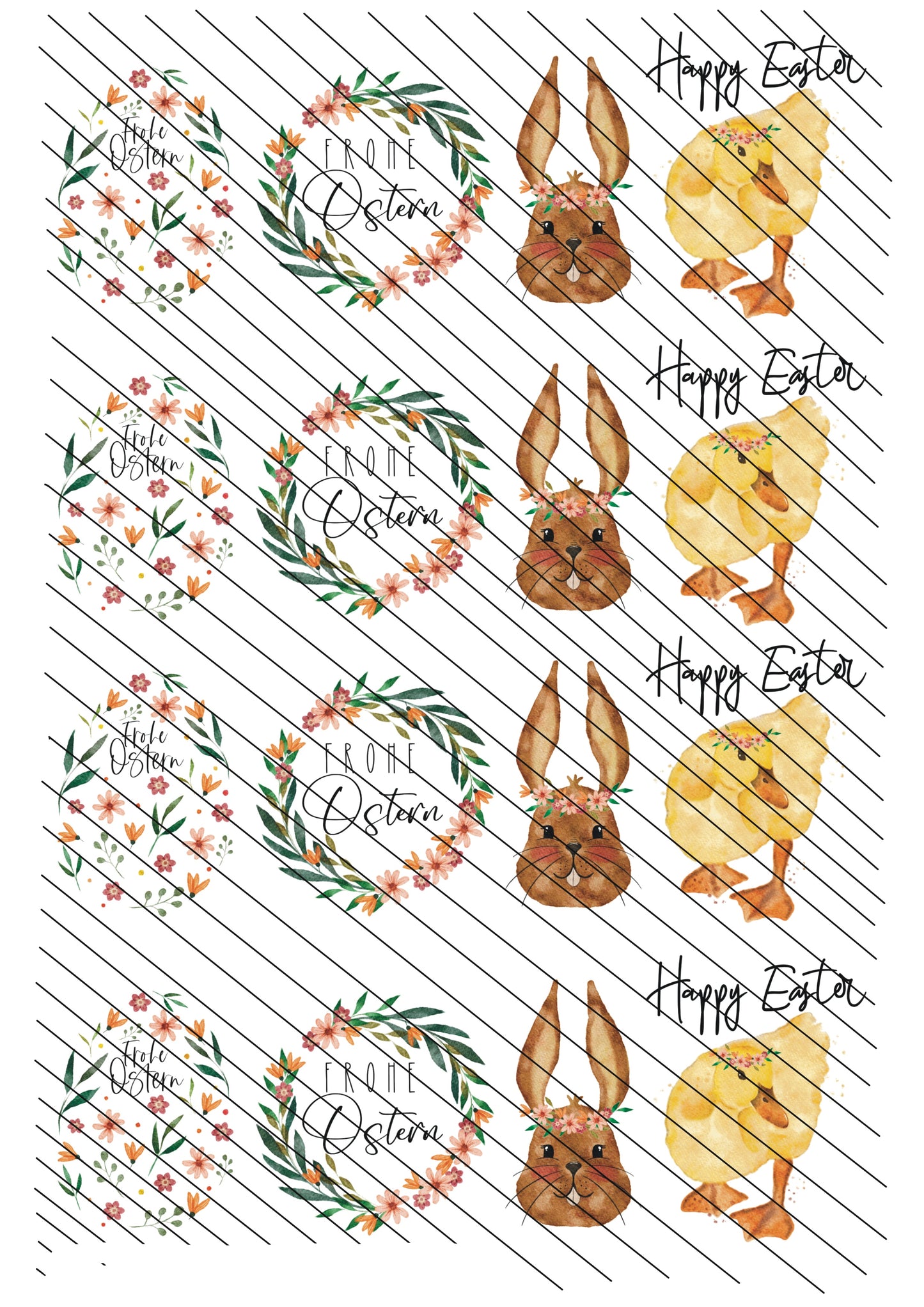 PDF zum selber drucken, Ostern