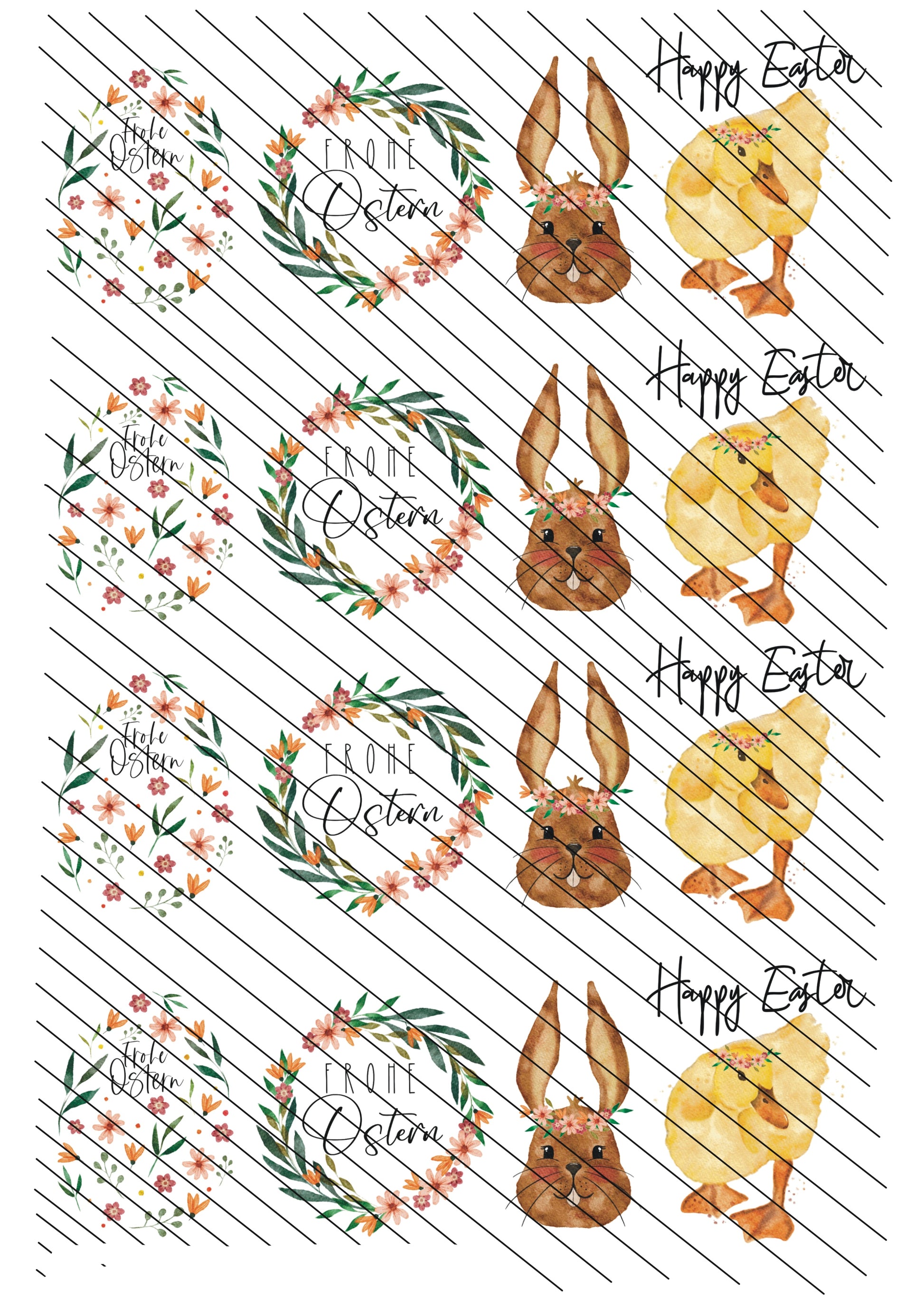 PDF zum selber drucken, Ostern